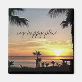 Mein glücklicher Ort Mexiko Magnet