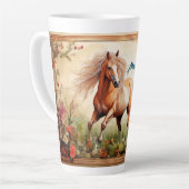 Mein glücklicher Ort Milchtasse (Linke Ecke)