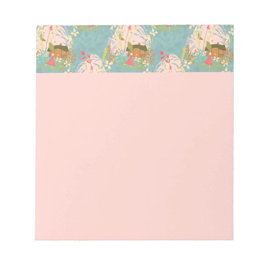 Mein glücklicher Ort Notizblock (Vorderseite)