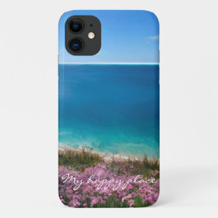 Mein glücklicher Ort Schöne Strandszene in Cornwal Case-Mate iPhone Hülle