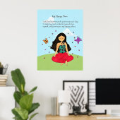 Mein glückliches Plakat (Heimbüro)