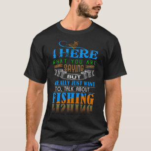 Mein Glücksanglerkostüm - Süßwasserfisch Barsch T-Shirt