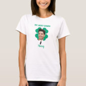 Mein Glücksbringer Benutzername St. Patrick's Day  T-Shirt (Vorderseite)