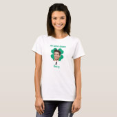 Mein Glücksbringer Benutzername St. Patrick's Day  T-Shirt (Vorne ganz)