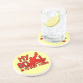 Mein Goal Hockey-Untersetzer Sandstein Untersetzer (Seite)