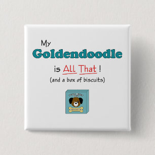 Mein Goldendoodle ist alles das! Button