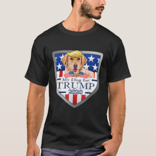 Mein goldener Retriever für Trump T Shirt