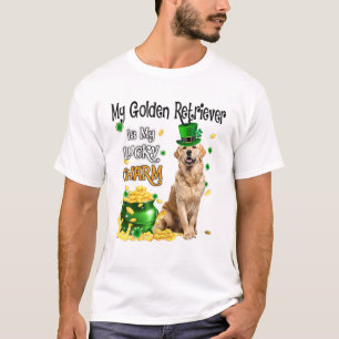 Mein goldener Retriever ist mein glücklicher, Nied T-Shirt