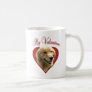 Mein Goldener Retriever Valentine Kaffeetasse