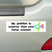 Mein Goldfisch ist intelligenter als Ihr Autoaufkleber (Auf Auto)