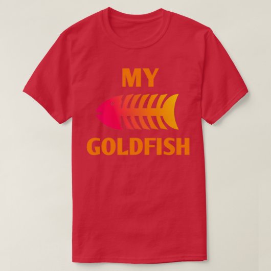 Mein Goldfish T-Shirt (Design vorne)