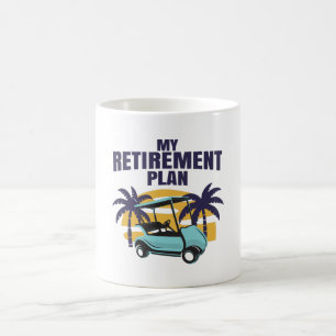 Mein Golf-Rentenplan Kaffeetasse