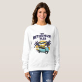 Mein Golf-Rentenplan Sweatshirt (Vorne ganz)