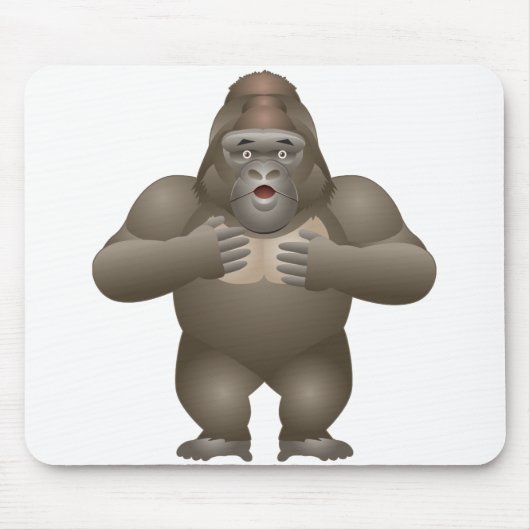 Mein Gorilla Mousepad (Vorne)
