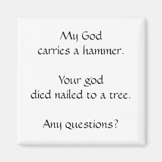 Mein Gott/Dein Himmelsmagazin Magnet