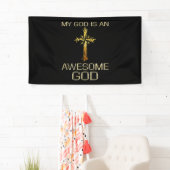 Mein Gott ist ein Phantastischer Gott Christlich R Banner (Insitu)