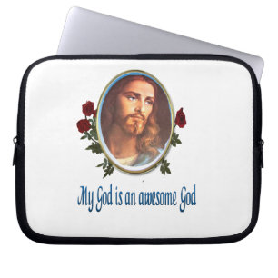 Mein Gott ist ein Phantastischer Gott Laptopschutzhülle