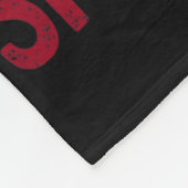 Mein Gott ist größer als die Sichelzellanerkennung Fleecedecke (Ecke)