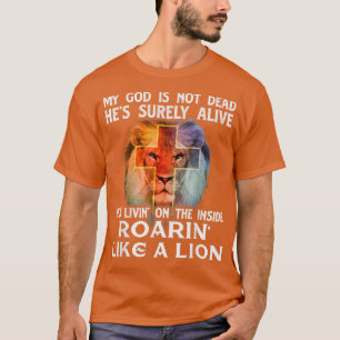 Mein Gott ist nicht tot Christlicher religiöser Bi T-Shirt