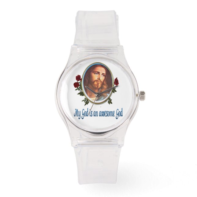 Mein Gott ist phantastischer Gott Armbanduhr (Vorderseite)
