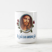 Mein Gott ist phantastischer Gott Kaffeetasse (Mittel)