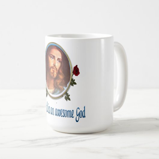 Mein Gott ist phantastischer Gott Kaffeetasse (VorderseiteRechts)