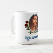 Mein Gott ist phantastischer Gott Kaffeetasse (Vorderseite Links)