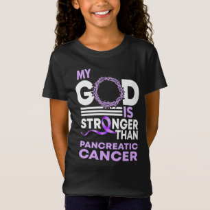 Mein Gott ist stärker als Bauchspeicheldrüsenkrebs T-Shirt