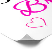 Mein Gott ist stärker als Brustkrebs Poster (Ecke)