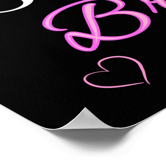 Mein Gott ist stärker als Brustkrebs Poster (Ecke)