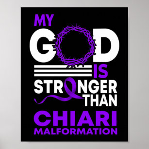 Mein Gott ist stärker als Chiari-Malformation Poster