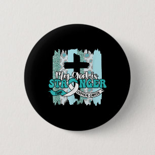 Mein Gott ist stärker als das Bewusstsein für Gebä Button