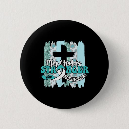 Mein Gott ist stärker als das Bewusstsein für Gebä Button (Vorderseite)