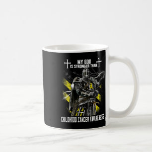 Mein Gott ist stärker als das Bewusstsein für Kreb Kaffeetasse