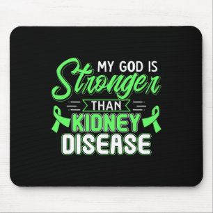 Mein Gott ist stärker als das Bewusstsein für Nier Mousepad