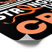 Mein Gott ist stärker als das CRPS-Bewusstseinsban Poster (Ecke)