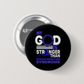 Mein Gott ist stärker als das zyklische Erbrechen- Button (Vorne & Hinten)
