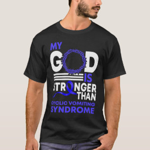 Mein Gott ist stärker als das zyklische Erbrechen- T-Shirt