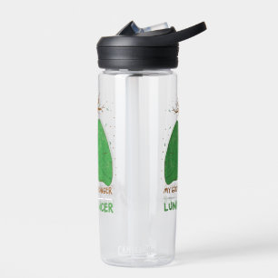 Mein Gott ist stärker als Lungenkrebs Trinkflasche