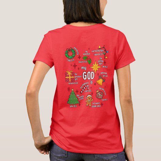 Mein Gott ist T-Shirt (Rückseite)