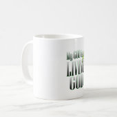 Mein Gott Kaffeetasse (Vorderseite Links)