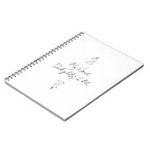 Mein Gott liebt in mir Zephaniah 3:17 Leaf Art Notizblock (Linke Seite)