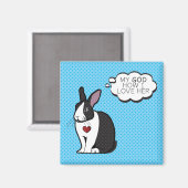 MEIN GOTT MAGNET (Vorderseite/Rückseite)