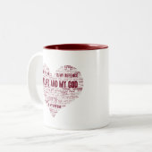Mein Gott  mich - 11 oz Tasse (Vorderseite Links)