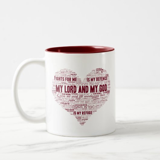 Mein Gott  mich - 11 oz Tasse (Links)