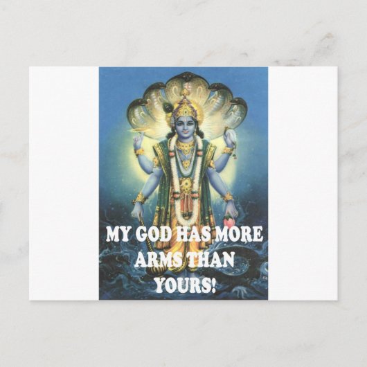 mein Gott Postkarte (Vorderseite)