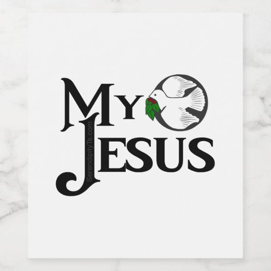 Mein Gott Weinetikett (Einzelnes Label)