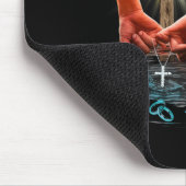 Mein Gott wusste, dass er einen Engel brauchte Mousepad (Ecke)