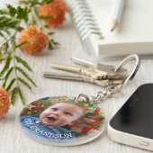 Mein Grandson-Foto Schlüsselanhänger (Vorderseite rechts)