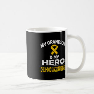 MEIN GRANDSON IST MEIN HERO KINDHEIT KREBS BEWUSST KAFFEETASSE